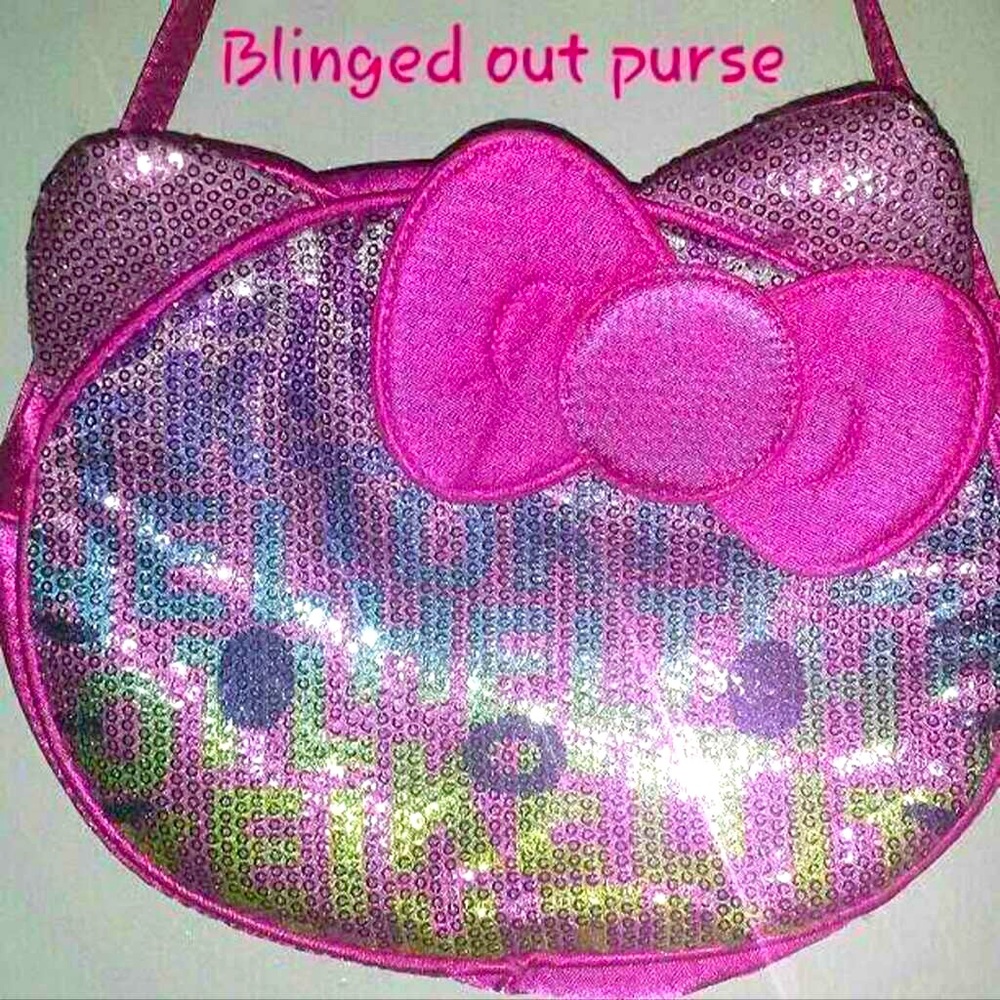 Hello Kitty Blinged Out Purse 4Girls